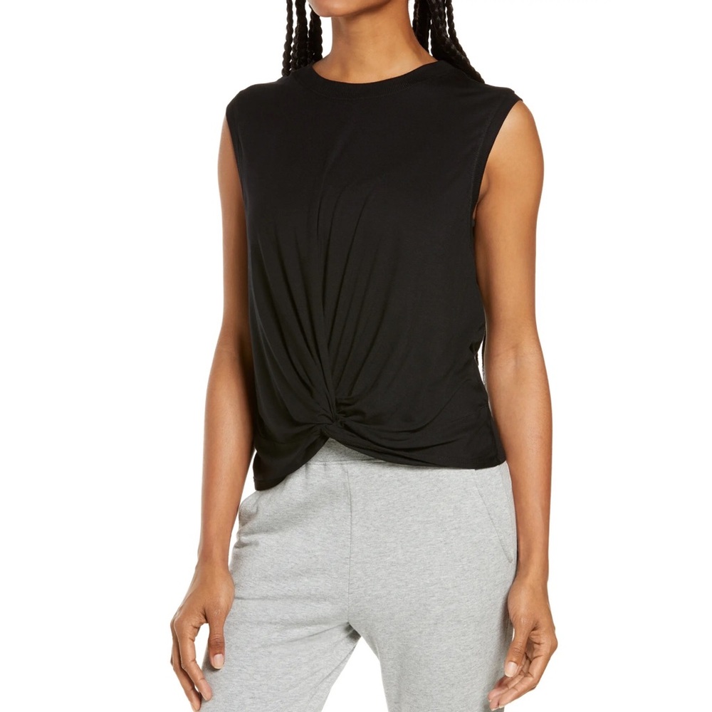 Zella Twist Front Tank